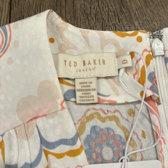 Ted Baker Thelia Exaggerated Sleeve Mini Dress - Picture 8 of 13